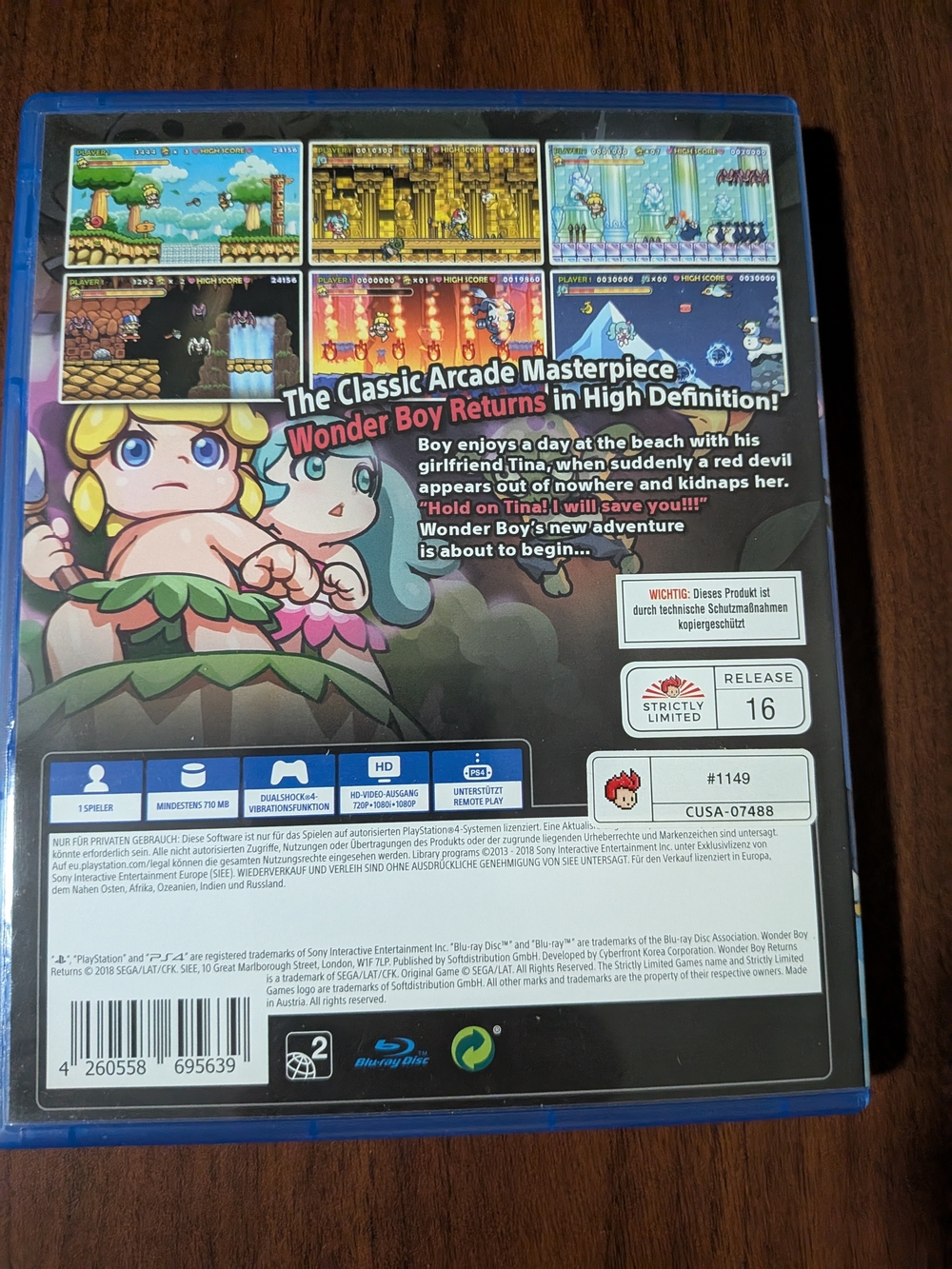 Wonder Boy Returns For PlayStation 4 - Picture 2 of 3